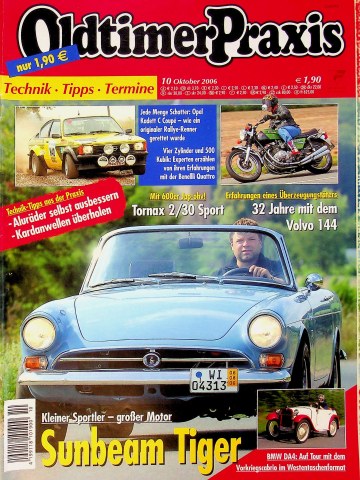 Deckblatt Oldtimer Praxis (10/2006)